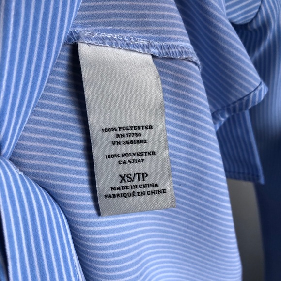 Altuzarra Blue and White Striped Blouse - Picture 10 of 10